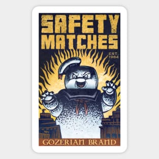 Gozer Matches Sticker